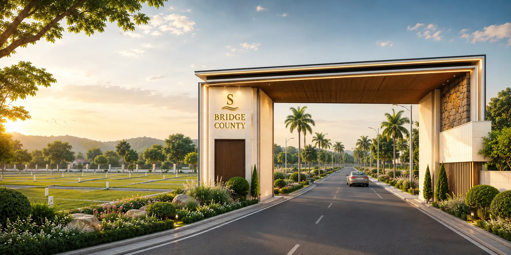 Bridge County premium plotted enclave within Supraja IRIS at Kamkole