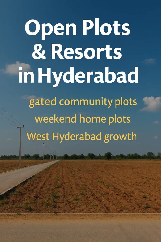 DTCP & RERA Approved open plots in West Hyderabad investment corridor