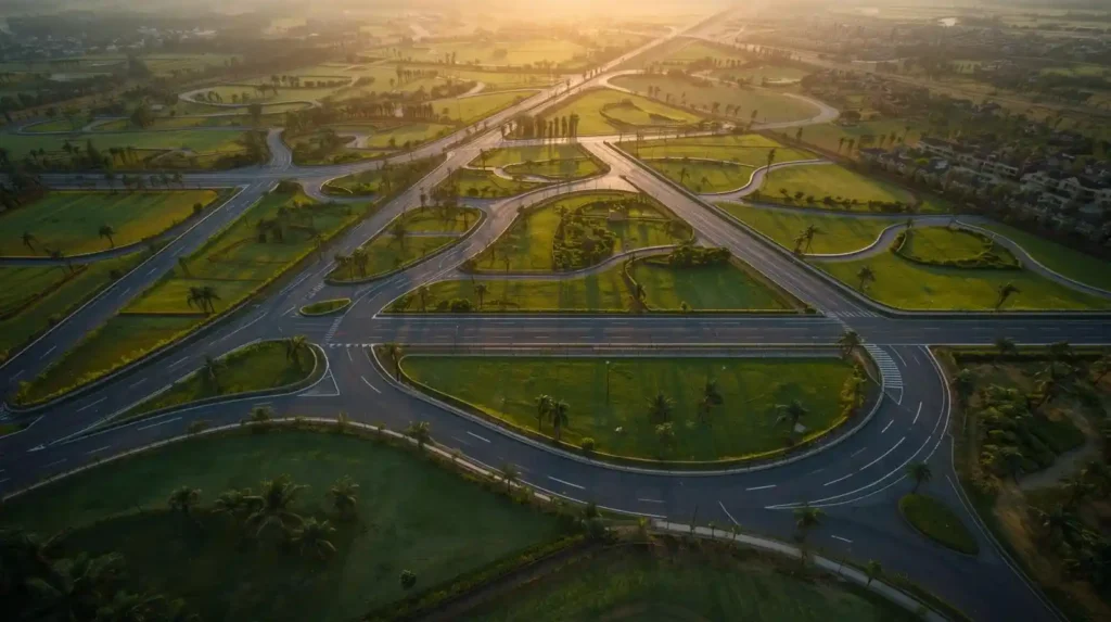 Real estate forecast Hyderabad highlighting future land appreciation zones