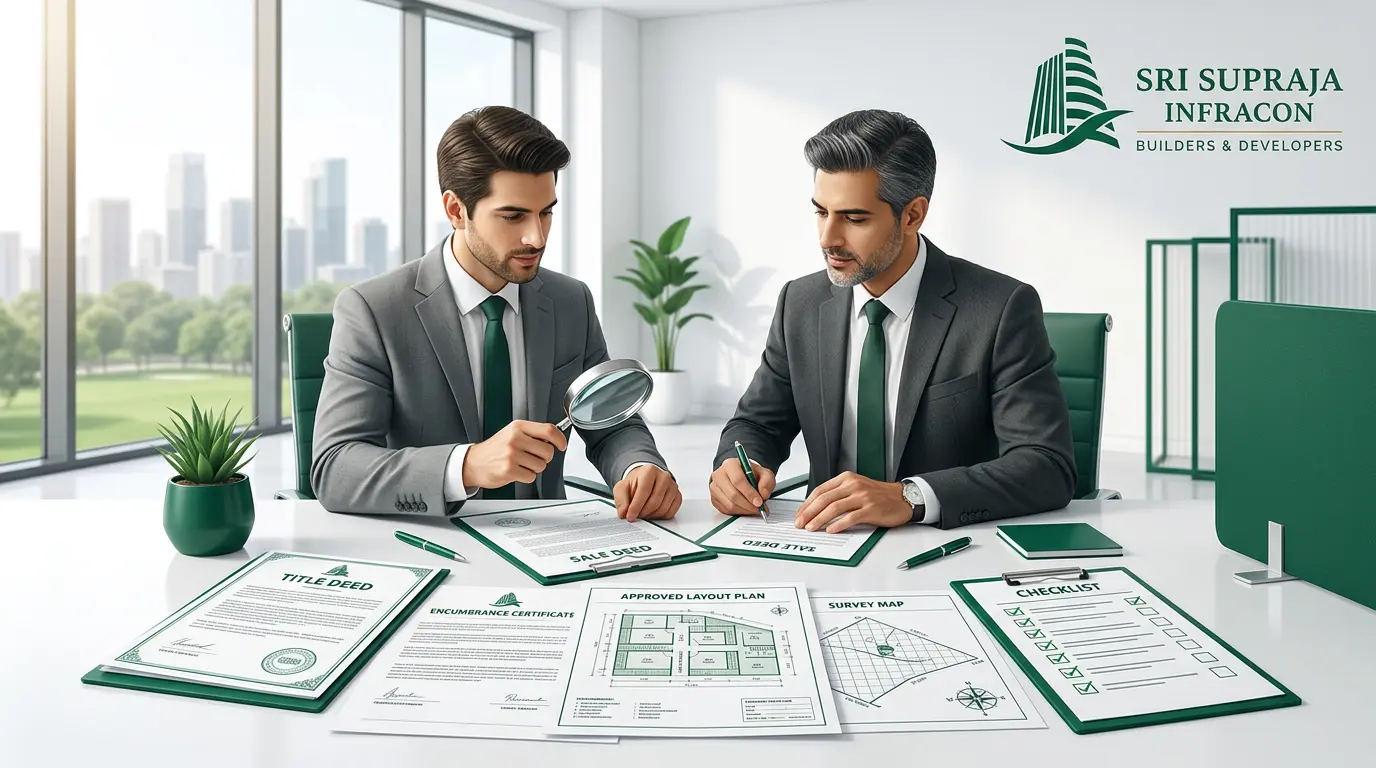 Legal checklist for buying land and verifying plot documents