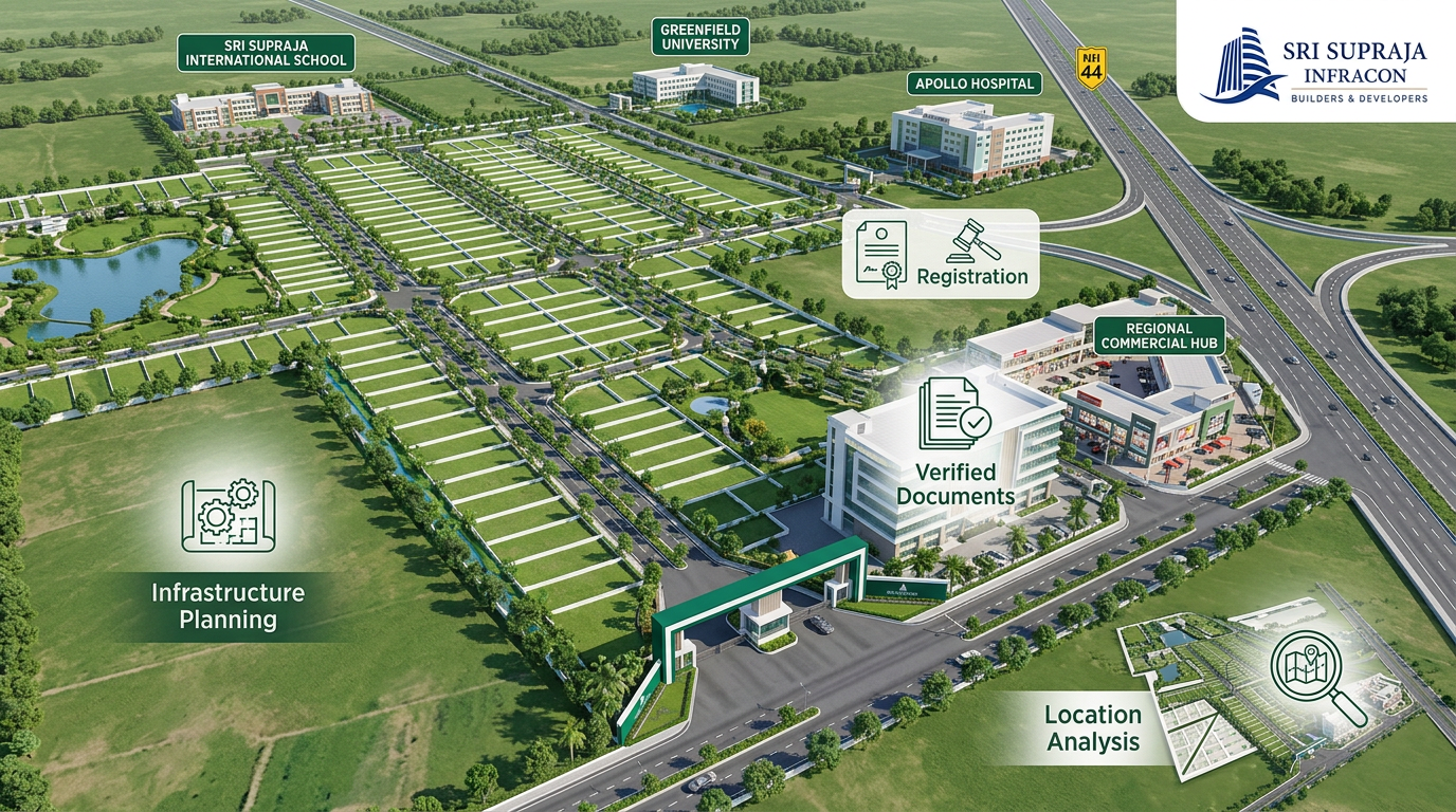 Telangana plot registration and location verification guide